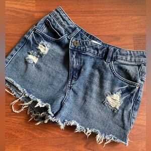 Reserved girls Light Blue jeans shorts US14/EU164